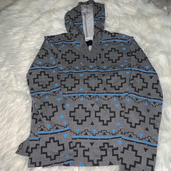 Sweatshirt with tribal print - M - Picture 1 of 6
